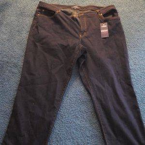 Chaps Womens Dark Blue Jeans